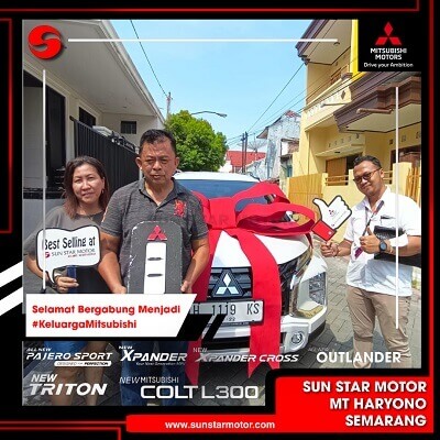 Serah Terima Sales RYAN MITSUBISHI Dealer Mitsubishi Semarang Sept 2022 (2)